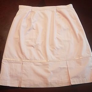 Pink pencil skirt